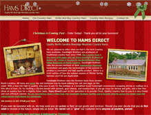 Tablet Screenshot of hamsdirect.com